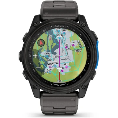Смарт-часы Garmin D2 Mach 2, 51mm, Saph, CrbnGry Ti/Blk w/TiBd,GPS (010-02905-31) [010-02905-31-B] — фото 12