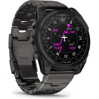 Смарт-часы Garmin D2 Mach 2, 51mm, Saph, CrbnGry Ti/Blk w/TiBd,GPS (010-02905-31) [010-02905-31-B] — фото 3