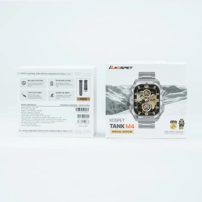 Смарт-часы KOSPET TANK M4SE SILVER (6978602500638) [6978602500638-B] — фото 10