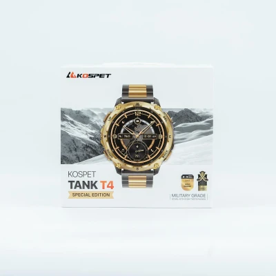 Смарт-годинник KOSPET TANK T4SE GOLD (6978602500621) [6978602500621-B] — фото 8
