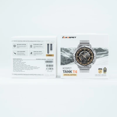 Смарт-часы KOSPET TANK T4SE SILVER (6978602500614) [6978602500614-B] — фото 11