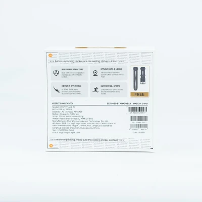 Смарт-годинник KOSPET TANK T4SE SILVER (6978602500614) [6978602500614-B] — фото 9