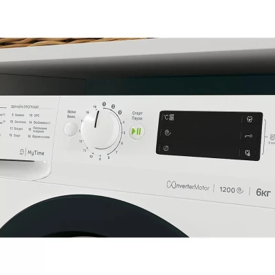 Пральна машина Indesit OMTWSE61293WKUA [OMTWSE61293WKUA-B] — фото 3