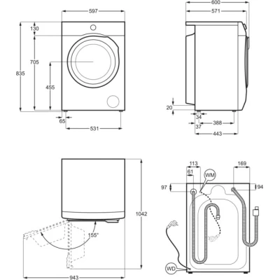 Пральна машина Electrolux EW7W4492U [EW7W4492U-B] — фото 4