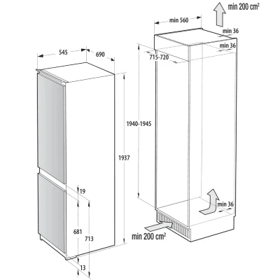 Холодильник Gorenje NRKI619D61WFE [NRKI619D61WFE-B] — фото 12