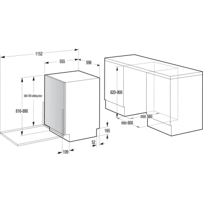 Посудомоечная машина Gorenje GV673A65 [GV673A65-B] — фото 2