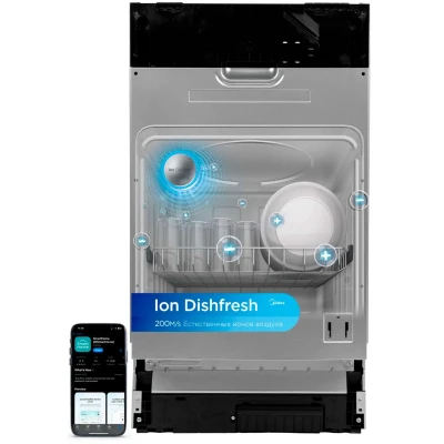 Посудомийна машина Midea MID45S340i-C [MID45S340i-C-B] — фото 4