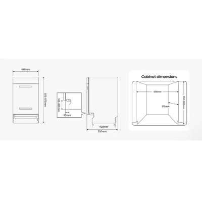 Посудомийна машина Samsung DW50R4070BB/UA [DW50R4070BBUA-B] — фото 12
