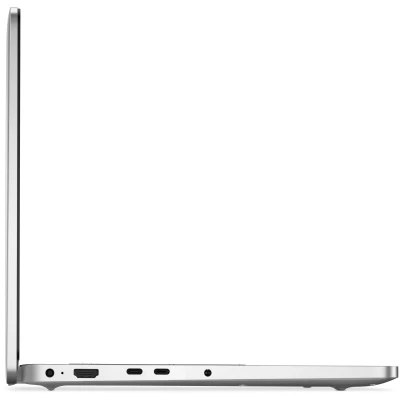 Ноутбук Dell Pro 14 1920x1200 (WUXGA) Intel Core Ultra 7 255U (1.7 - 5.2 ГГц) RAM 16 / SSD сріблястий (BTO107_PC14250_UA_UBU-B) — фото 5