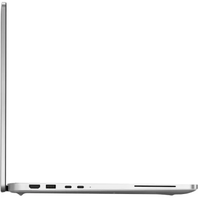 Ноутбук Dell Pro 16 Plus 1920x1200 (WUXGA) Intel Core Ultra 7 265U (1.7 - 5.3 ГГц) RAM 32 / SSD сріблястий (210-BPCK_U7321TB_UBU-B) — фото 5