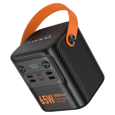 Портативна батарея HOCO 80000mAh Pro Tough PD/65W Black (J152 / 714982) [J152714982-B] — фото 3