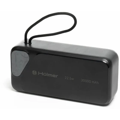 Портативная батарея Hölmer NRG-02 Cheetah 30000mAh 22.5W Black — фото 2