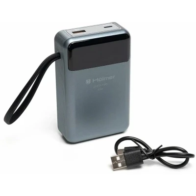 Портативна батарея Hölmer NRG-03 Hippo 20000mAh 65W Black