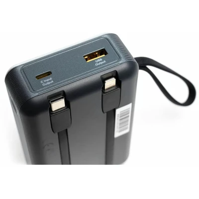 Портативная батарея Hölmer NRG-03 Hippo 20000mAh 65W Black (NRG-03 Hippo) [NRG-03Hippo-B] — фото 7