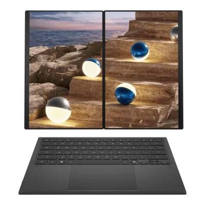 Ноутбук ASUS Zenbook Duo UX8407AA-SN604W 2880x1800 (Retina) Intel Core Ultra X9 378H RAM 32 / SSD сірий (90NB16V1-M00ZD0-B) — фото 6