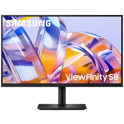 Монітор Samsung ViewFinity S8 3840 x 2160 IPS чорний (LS32H804UAIXUA-B)