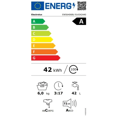 Стиральная машина Electrolux EWS6406BU [EWS6406BU-B] — фото 8