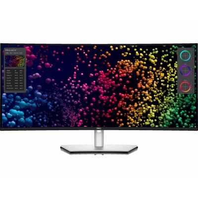 Монитор Dell U4025QW 5120 x 2160 IPS сріблястий (210-BMDV-B)