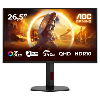 AOC Q27G4ZDR 2560 x 1440 QD-OLED червоний, чорний