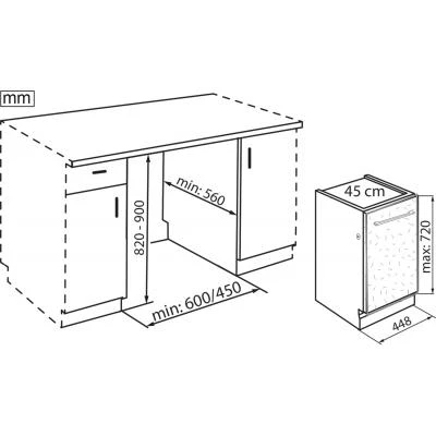 Посудомийна машина Whirlpool WSIC3M27C [WSIC3M27C-B] — фото 2