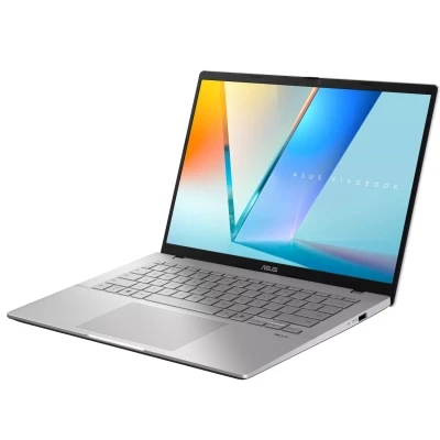 Ноутбук ASUS Vivobook S14 S3407VA-LY100 1920x1200 (WUXGA) Intel Core 7 240H (1.8 - 5.2 Ггц) RAM 16 / SSD сріблястий (90NB1681-M008M0-B) — фото 3