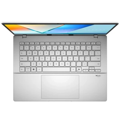 Ноутбук ASUS Vivobook S14 S3407VA-LY100 1920x1200 (WUXGA) Intel Core 7 240H (1.8 - 5.2 Ггц) RAM 16 / SSD сріблястий (90NB1681-M008M0-B) — фото 4