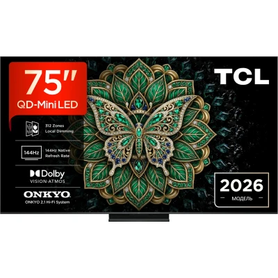 Телевізор TCL 75C6K PRO [75C6KPRO-B]