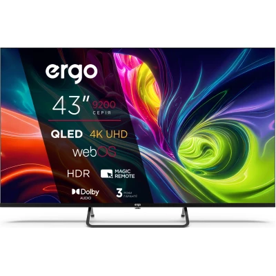 Телевизор Ergo 43WUQ9200 [43WUQ9200-B]