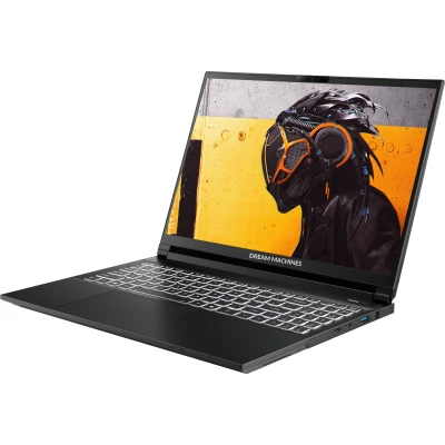 Ноутбук Dream Machines RT5050-15 1920x1200 (WUXGA) AMD Ryzen AI 9 HX 370 (2.00 - 5.10 ГГц) RAM 16 / SSD чорний (RT5050-15UA26-B) — фото 3