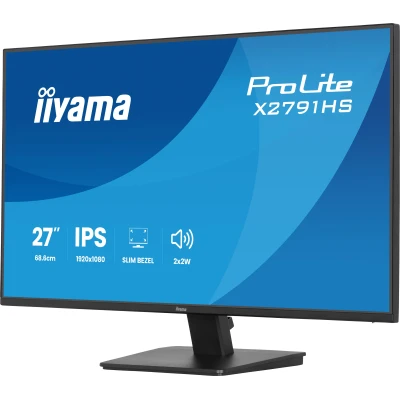 Монітор iiyama X2791HS-B1 1920 x 1080 IPS чорний (X2791HS-B1-B) — фото 3