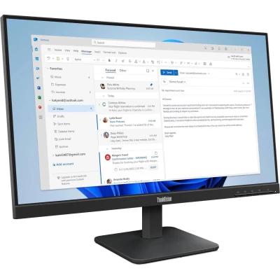 Lenovo 1920 x 1080 IPS чорний — фото 2