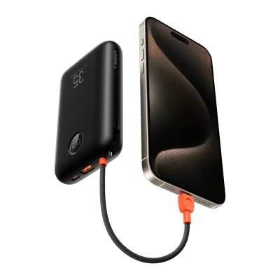 Портативная батарея VEGER 30000mAh K3 35W PD QC3.0 black — фото 2
