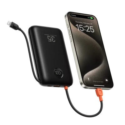 Портативная батарея VEGER 30000mAh K3 35W PD QC3.0 black (6977525750137) [6977525750137-B] — фото 3