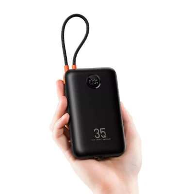 Портативна батарея VEGER 30000mAh K3 35W PD QC3.0 black (6977525750137) [6977525750137-B] — фото 4