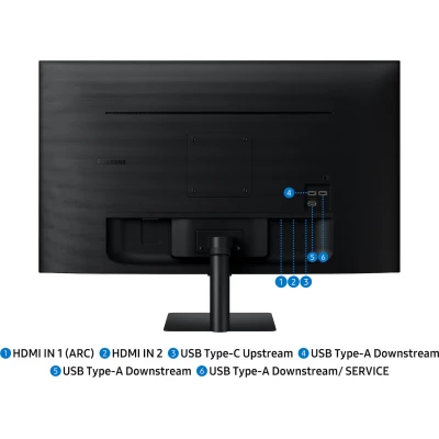 Монітор Samsung LS32FM702UZXUA 3840 x 2160 VA чорний (LS32FM702UZXUA-B) — фото 11