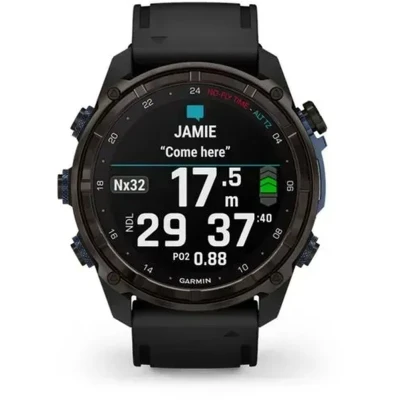Смарт-годинник Garmin Descent Mk3i 51mm Cbn Gry DLC Ti/Blk Dive Cmptr, EURC,EMEA,GPS смарт- годинник (010-02752-16) [010-02752-16-B] — фото 2