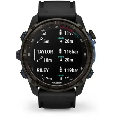 Смарт-годинник Garmin Descent Mk3i 51mm Cbn Gry DLC Ti/Blk Dive Cmptr, EURC,EMEA,GPS смарт- годинник (010-02752-16) [010-02752-16-B] — фото 7