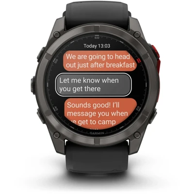 Смарт-годинник Garmin fenix 8, MicroLED, GPS смарт-годинник (010-03380-05) [010-03380-05-B] — фото 8