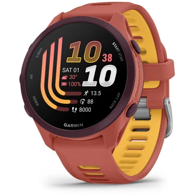 Смарт-годинник Garmin Forerunner 170 Music, GPS, WiFi, Red Pink/Mango, GPS смарт-годинник (010-03920-13) [010-03920-13-B]