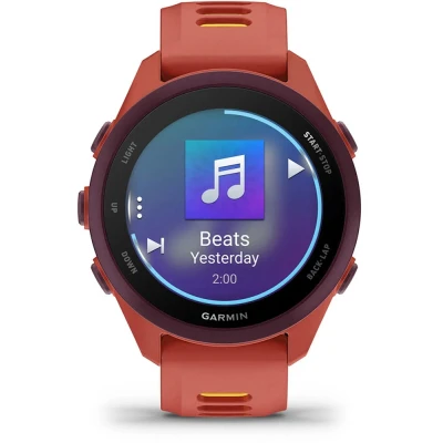 Смарт-годинник Garmin Forerunner 170 Music, GPS, WiFi, Red Pink/Mango, GPS смарт-годинник (010-03920-13) [010-03920-13-B] — фото 2