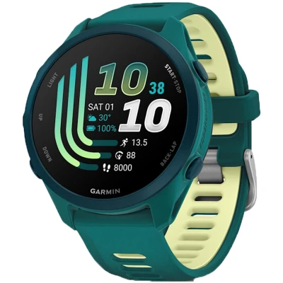 Смарт-годинник Garmin Forerunner 170 Music, GPS, WiFi, Teal Green/Citron, GPS смарт-годинник