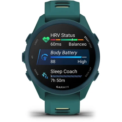 Смарт-часы Garmin Forerunner 170 Music, GPS, WiFi, Teal Green/Citron, GPS смарт-годинник (010-03920-12) [010-03920-12-B] — фото 7