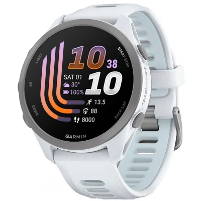 Смарт-годинник Garmin Forerunner 170 Music, GPS, WiFi, Whitestone/Cloud Blue, GPS смарт-годинник