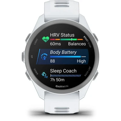 Смарт-часы Garmin Forerunner 170 Music, GPS, WiFi, Whitestone/Cloud Blue, GPS смарт-годинник (010-03920-11) [010-03920-11-B] — фото 8