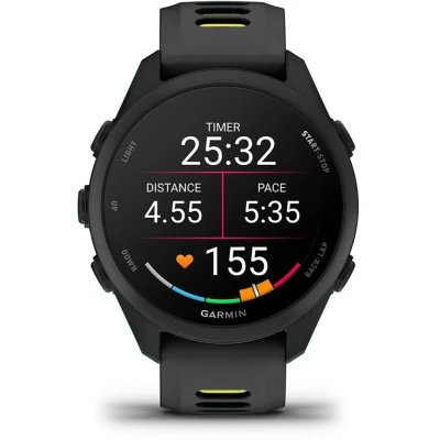 Смарт-годинник Garmin Forerunner 170, GPS, Black/Amp Yellow, GPS смарт-годинник (010-03920-00) [010-03920-00-B] — фото 8