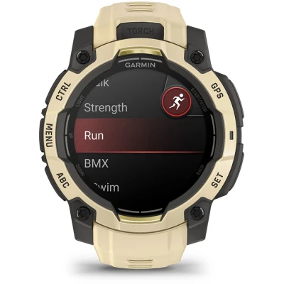 Смарт-годинник Garmin Instinct 3, 45mm, AMOLED, Citrine/Gray with Citrine Band, GPS смарт-годинник (010-02936-02) [010-02936-02-B] — фото 2