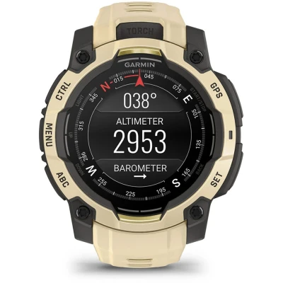 Смарт-годинник Garmin Instinct 3, 45mm, AMOLED, Citrine/Gray with Citrine Band, GPS смарт-годинник (010-02936-02) [010-02936-02-B] — фото 9