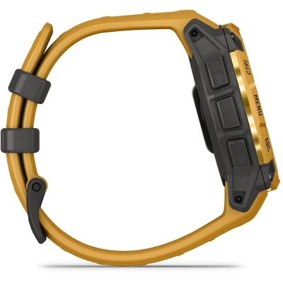 Смарт-часы Garmin Instinct 3, 45mm, Solar, Sunburst with Sunburst/Gray Accents, GPS смарт-годинник (010-02934-02) [010-02934-02-B] — фото 4
