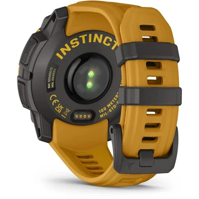 Смарт-годинник Garmin Instinct 3, 45mm, Solar, Sunburst with Sunburst/Gray Accents, GPS смарт-годинник (010-02934-02) [010-02934-02-B] — фото 6