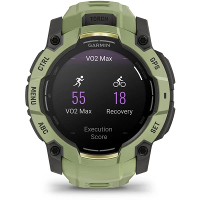 Смарт-годинник Garmin Instinct 3, 50mm, AMOLED, Fern Green/Gray, Fern Green Band, GPS смарт-годинник (010-03020-02) [010-03020-02-B] — фото 11